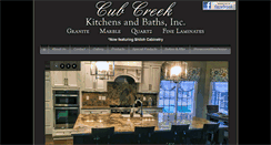 Desktop Screenshot of cubcreekkitchensandbaths.com